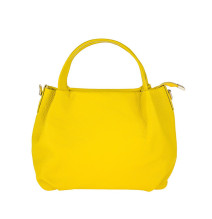 Genuine Leather Handbag 784 yellow