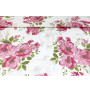 Cotton tablecloth Roses Made in Italy