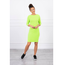 Ladies Dress Classical MI8825 neon grün
