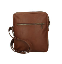 Genuine leather Shoulder bag MI66 black