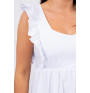Ladies Dress with frills MI9082 white