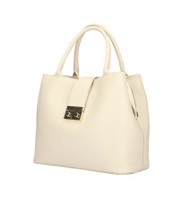 Damen EchtLeder Handtasche 1137 beige