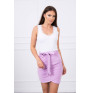 Women's skirt tied at the waist MI8984 purple