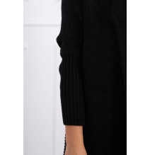 Sweater with sleeves bat type MI2019-16 black