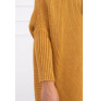 Sweater with sleeves bat type MI2019-16 mustard