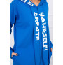 Šaty s kapucí MI0042 modré