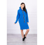 Šaty s kapucí Bonjour MI0153 modré