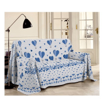 Blanket on the couch Balloons  blue Made in Italy