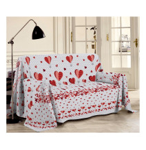 Blanket on the couch Balloons red Made in Italy