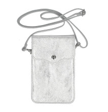 Handy Tasche MI895 silber Made in Italy