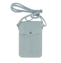 Handy Tasche MI895 hellblau Made in Italy