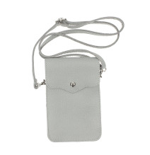 Handy Tasche MI895 grau Made in Italy