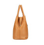 Woman Leather Handbag 1137 cognac