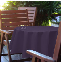 Round garden tablecloth Ø 150 cm dark purple