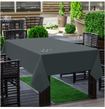 Garden tablecloth graphite