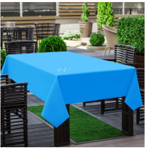 Gartentischdecke hallblau