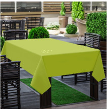 Garden tablecloth olive green