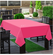 Garden tablecloth pink
