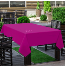 Garden tablecloth fuxia