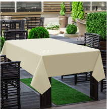 Tovaglia da giardino beige chiaro