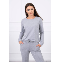 Női sportruha MI9090 szürke