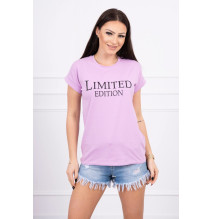 Women T-shirt LIMITED EDITION purple MI65296