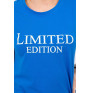 Dámské tričko LIMITED EDITION azurově modré MI65296