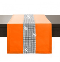 Runner Glamour with zircons orange