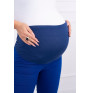 Těhotenské kalhoty MI3672 azurově modré