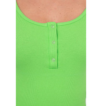 Šaty s výstřihem MI8975 zelené