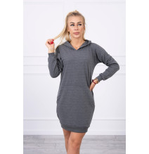 Abito con cappuccio MI67292 grafite