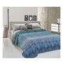 Bedcover Piquet Rainbow blue