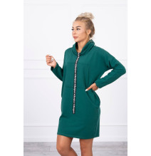 Šaty s kapucňou Bonjour MI0153 zelené
