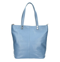 Bőrtáska 165 cerulean MADE IN ITALY