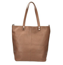 Maxi Ledertasche 165 cognac MADE IN ITALY