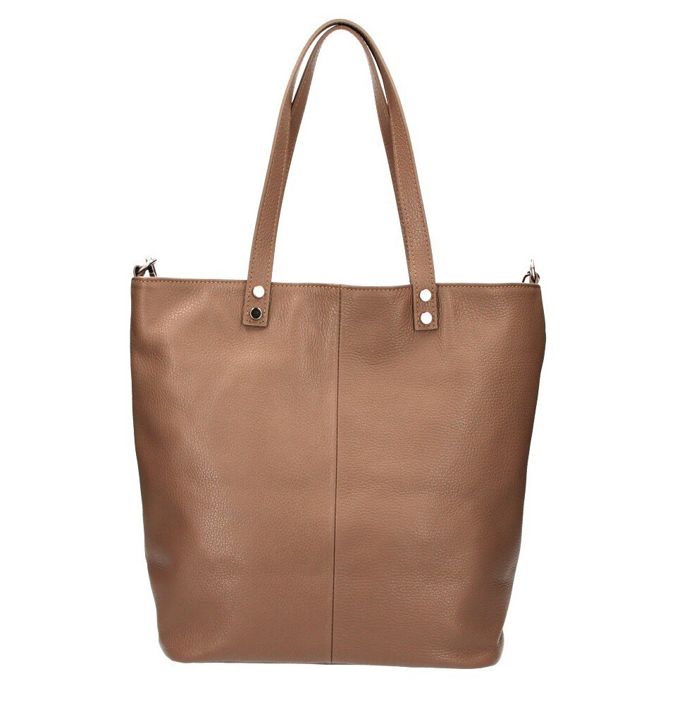 Maxi Ledertasche 165 cognac MADE IN ITALY