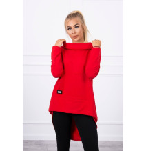 Dámska tunika MI9116 červená