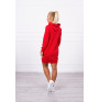 Dress with hood MI67292 red