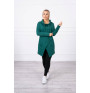 Tunic with envelope front oversize MI0017 green