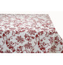 Fabric Christmas red roses, h. 140 cm