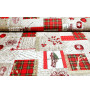 Fabric cotton Christmas, h. 140 cm