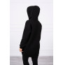 Hooded dress with e hood MI9147 black