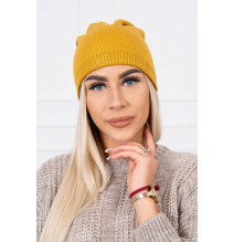 Women’s Winter Hat MIK143 mustard