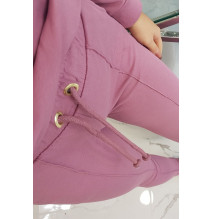 Tuta sportiva da donna MI9090 rosa scuro