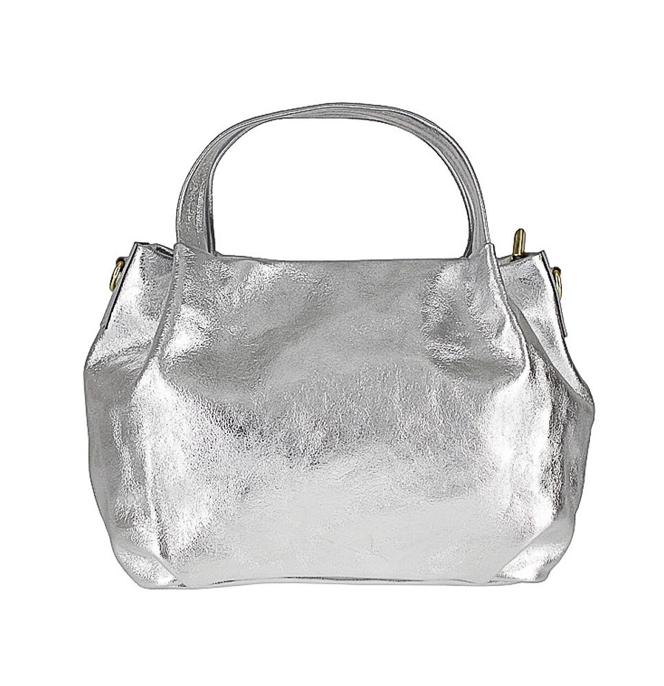 Dámská kabelka 784 stříbrná