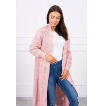 Modischen langen Pullover MI2019-2 pulver pink