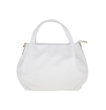 Borsa a mano in vera pelle 784 bianco