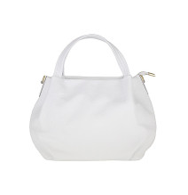 Genuine Leather Handbag 784 white