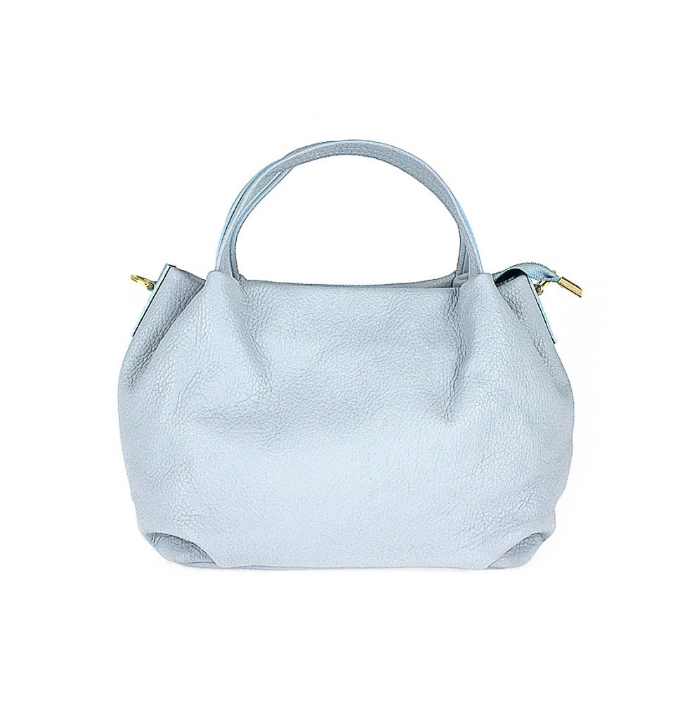 Ledertasche 784 hellblau