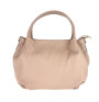 Genuine Leather Handbag 784 pink